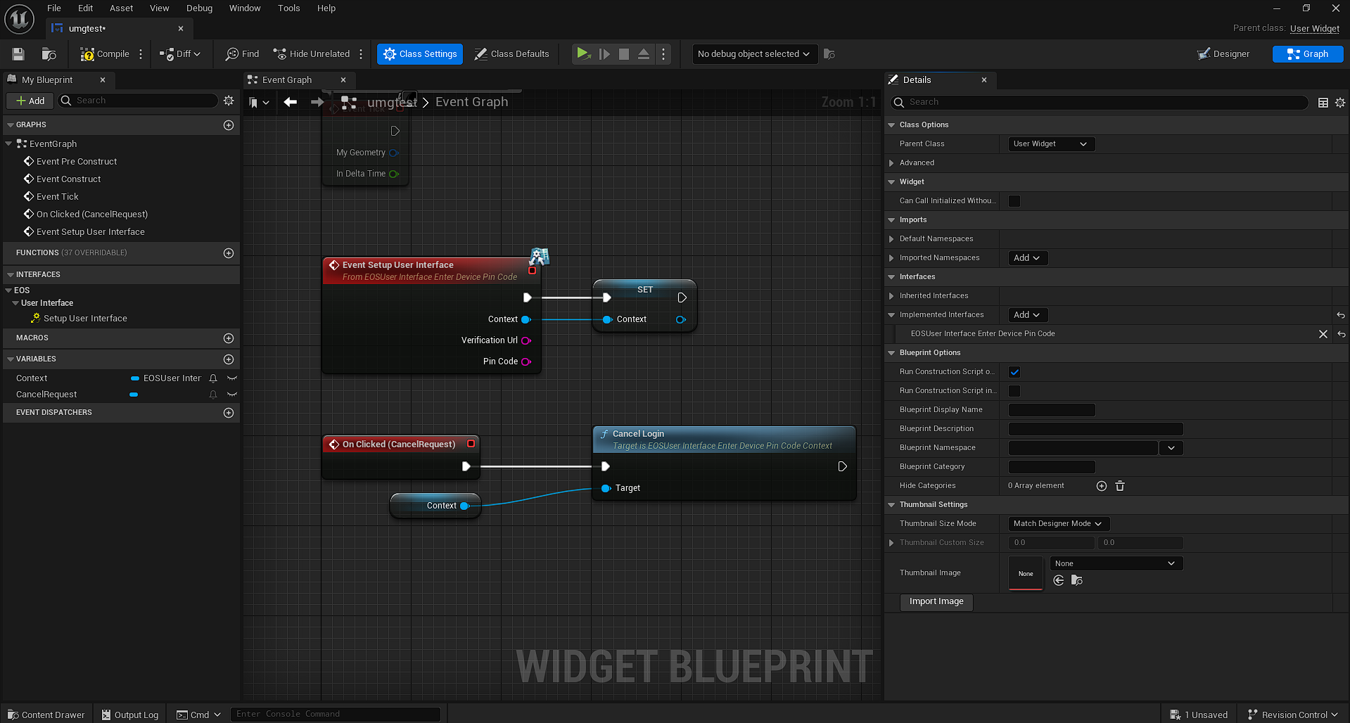 A screenshot showing how to implement the "Enter Device PIN Code" interface