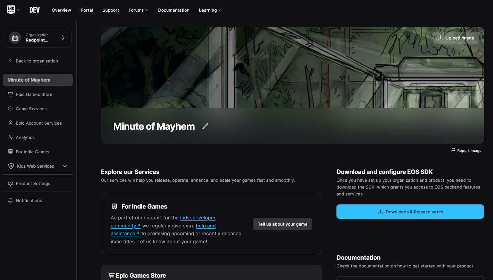 A screenshot of the product page