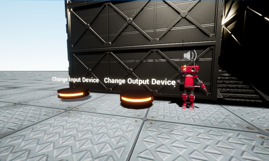 The new proximity game mode map, which allows you to test proximity voice chat inside Minute of Mayhem.